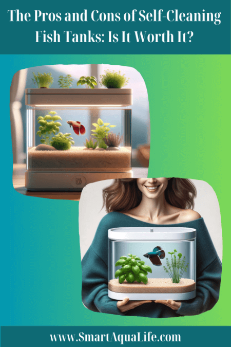 self cleaning fish tank