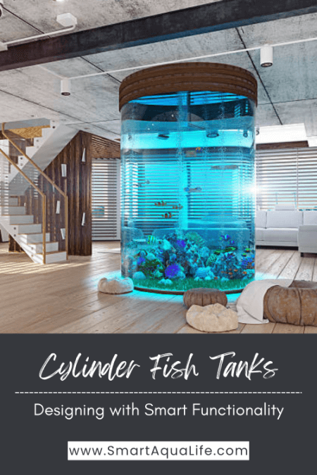 cylinder fish tank